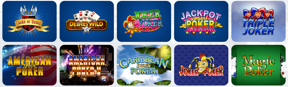 Video Poker DIVAS LUCK CASINO